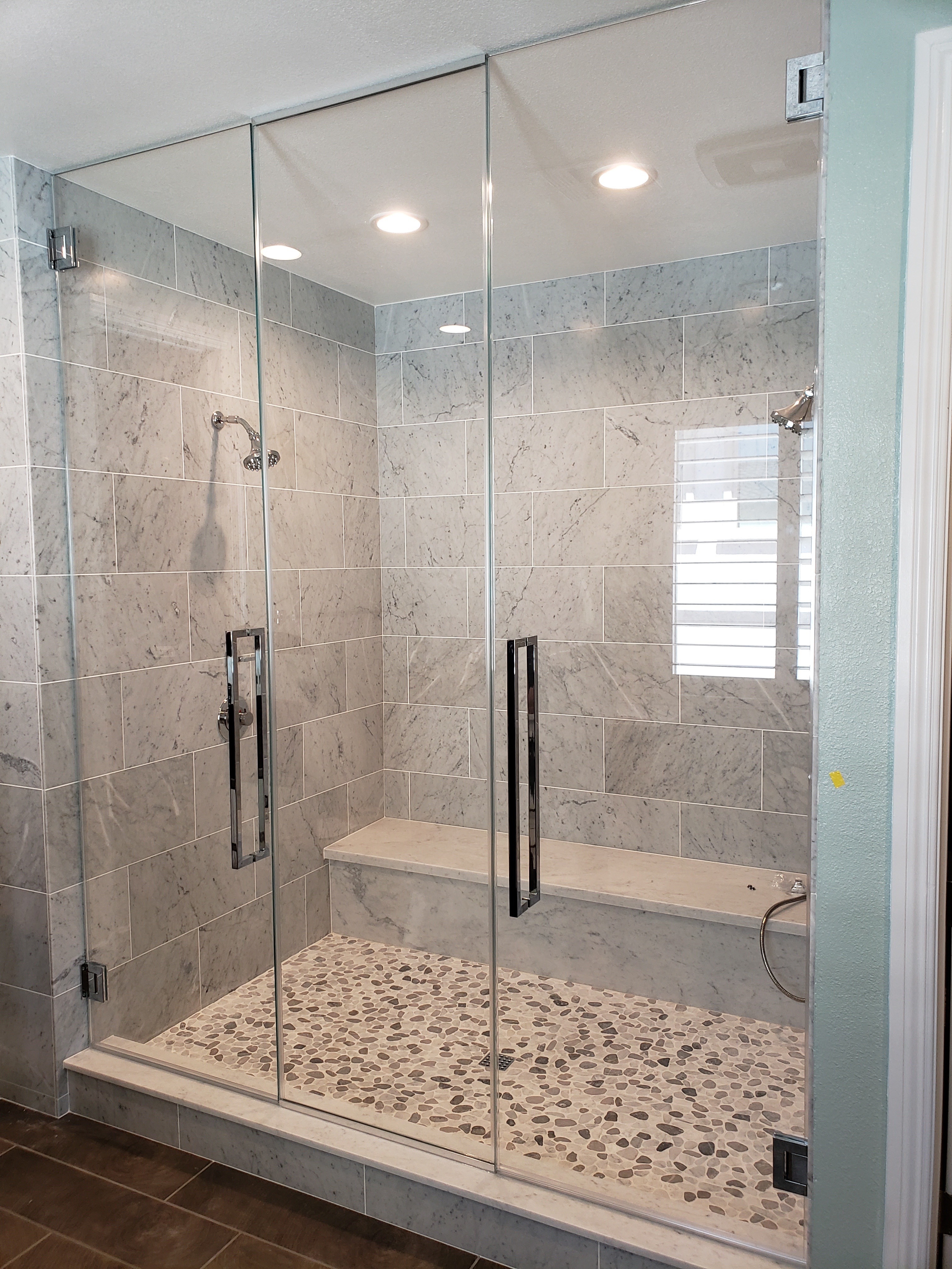 custom made shower doors